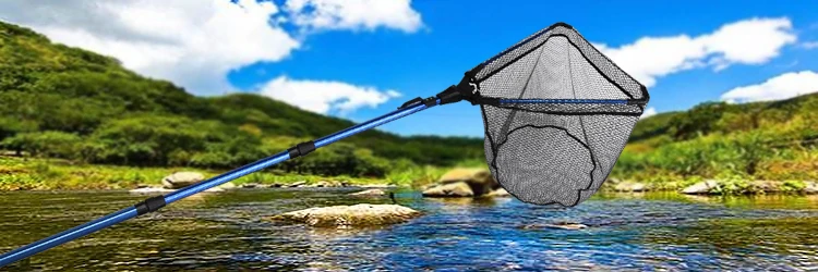 Goture folding pesca landing net 1.02 m