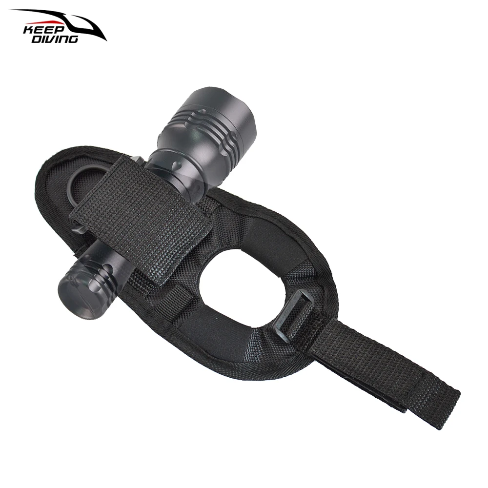 Scuba diving flashlight sleeve Soft Neoprene Hand Arm Mount Wrist Strap Glove LED Torch Flashlight Holder diving flashlight holder