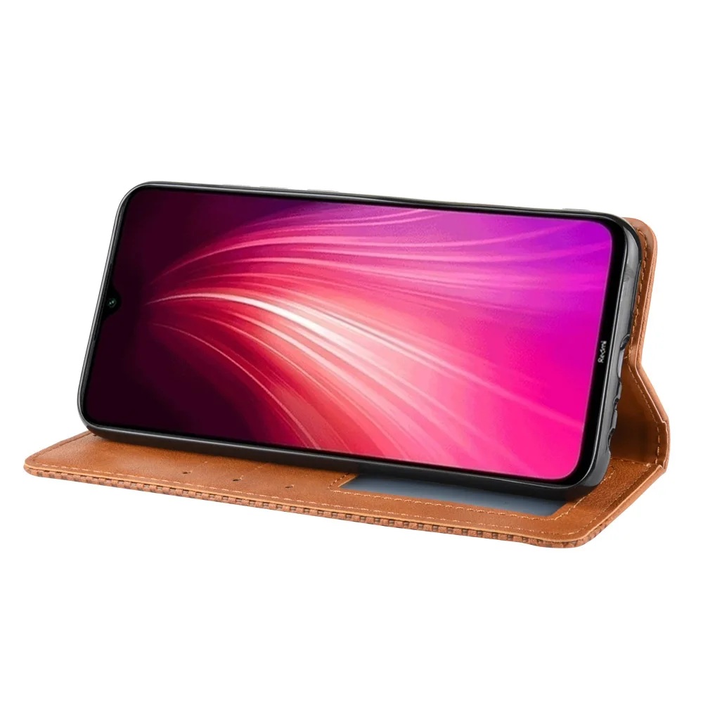 Ретро Флип Кожаная Обложка для книг для xiaomi Redmi Note 8 7 Pro GO K20 Магнитный Флип-бумажник чехол для xiaomi CC9E A3 Lite 9T чехол