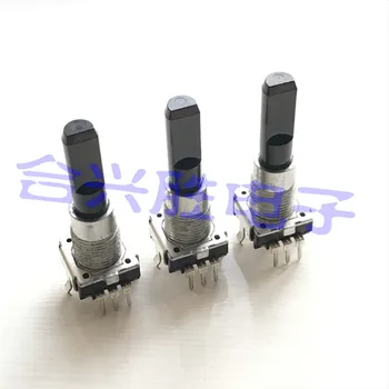 

EC12 rotary encoder damping feel 24 pulse power amplifier sound volume adjustment potentiometer EVEKD2F3524M shaft length 30mm