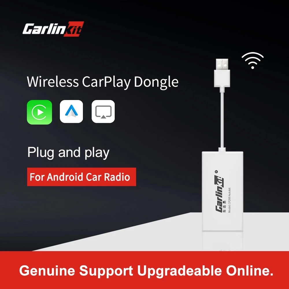 

Turejo Carplay Wireless Smart Link Apple CarPlay Dongle For Android Navigation Player Mini USB Carplay With Android Auto