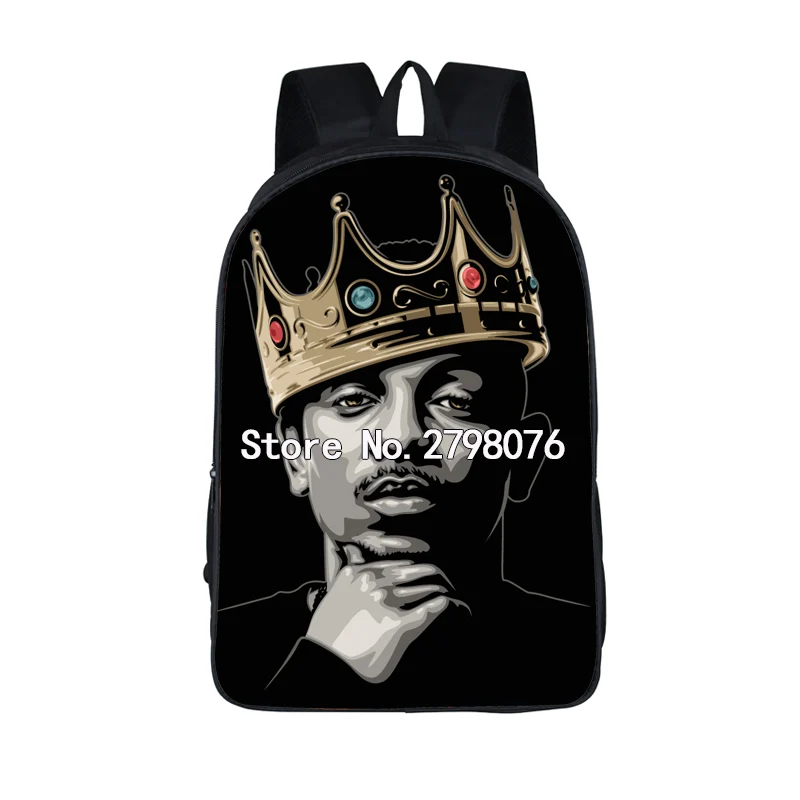 Легендарный рэпер известный большой рюкзак 2PAC Eazy E Tupac для мальчиков и девочек