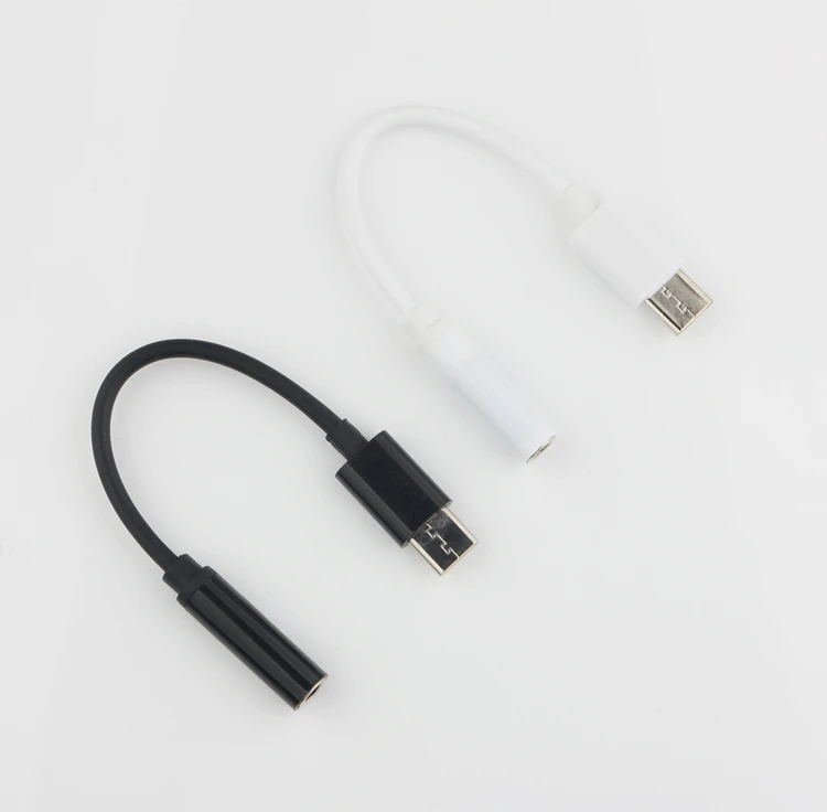 Кабель для наушников type C 3,5 с разъемом USB C до 3,5 мм адаптер для наушников AUX для huawei P30 P20 Pro для Xiaomi mi 8 mi 6 mi 9