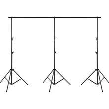 Background Stand Backdrop Support System Kit Light Stand Height 3m/9.8ft Cross Bar Width 4m/13ft