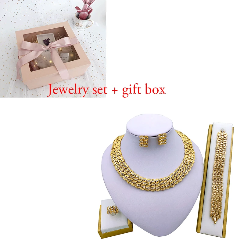 Fashion Dubai Women Jewelry Big Round 