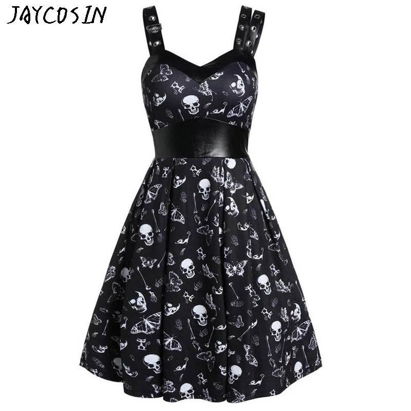 JAYCOSIN новинка 2019 красивые платья для женщин на Хэллоуин Топики винтажные с