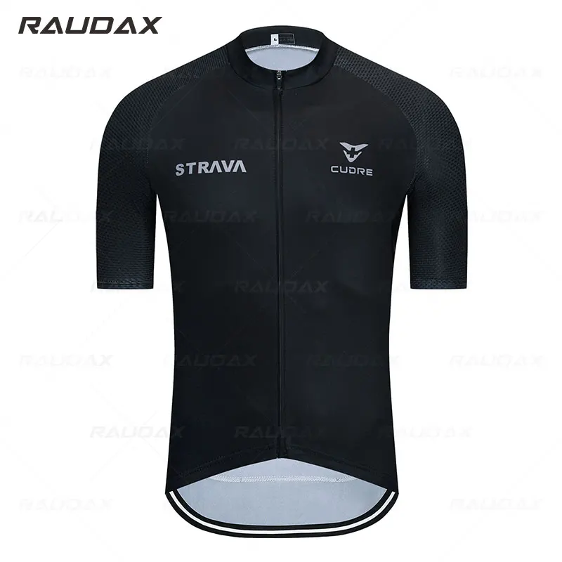2019 STRAVA pro команда мужские летние футболки с короткими рукавами Велоспорт Джерси