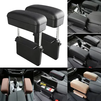 

Car Armrest Box Organizer Storage Box Elbow Support Anti-fatigue Adjustable Car Center Console Arm Rest Box Auto Arm Accessories