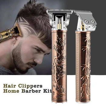 

Professional Hair Trimmer Bald T-Outliner Electric Hair Clippers Men Shaving Cordless Beard Razor Trimmers Barber Haircut Cutter