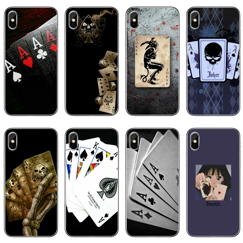 Poker Game Pair Kings Art cover case For Samsung Galaxy A70 A60 A50 A40 A30 A10 A9s A8 A6s J8 J4 J6 Prime Plus 2018 | Мобильные