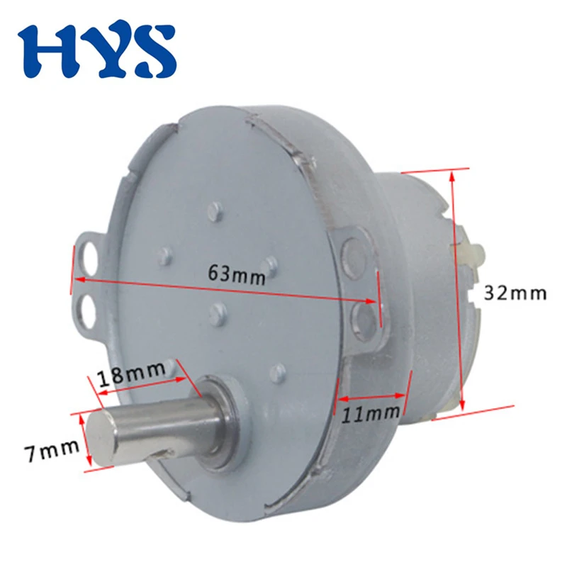 micro synchronous motor 4w dc 5v 6v 9v 12v 24v brushless motor gear low speed bldc moter js50b electric microwave turntable fan DC Gear Motor 3V 5V 6V 12V 24V Low Speed 2rpm To 100rpm MoterJS-50T Engine Electric Fan DIY Vending Machine Tissue Machine Grill