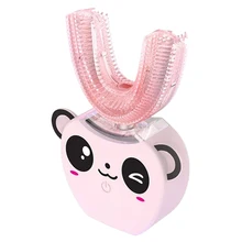 Электрическая 360 полностью перезаряжаемая звуковая силиконовая электрическая зубная щетка Отбеливающее устройство перезаряжаемая автоматическая зубная щетка для десен Wa