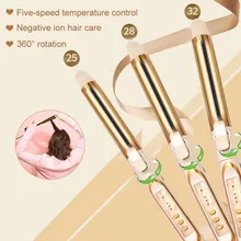 Щипцы для завивки волос, выпрямляющая расческа, мини выпрямитель для волос, Модные балетки, электронные, основные, 3 размера, для салона красоты, здоровья
