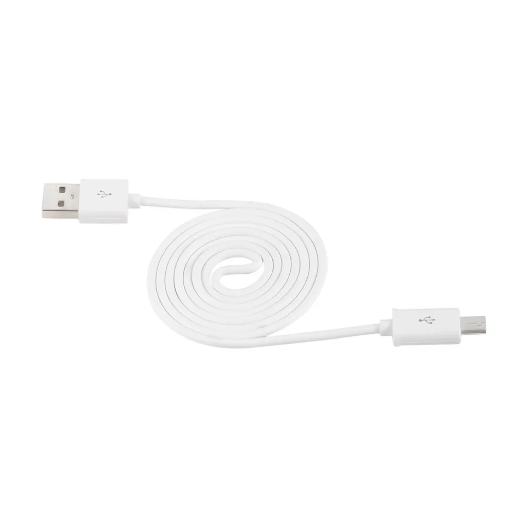 Маленький размер 1 м 3 фута круглый V8 USB микро кабель для зарядки данных смартфонов