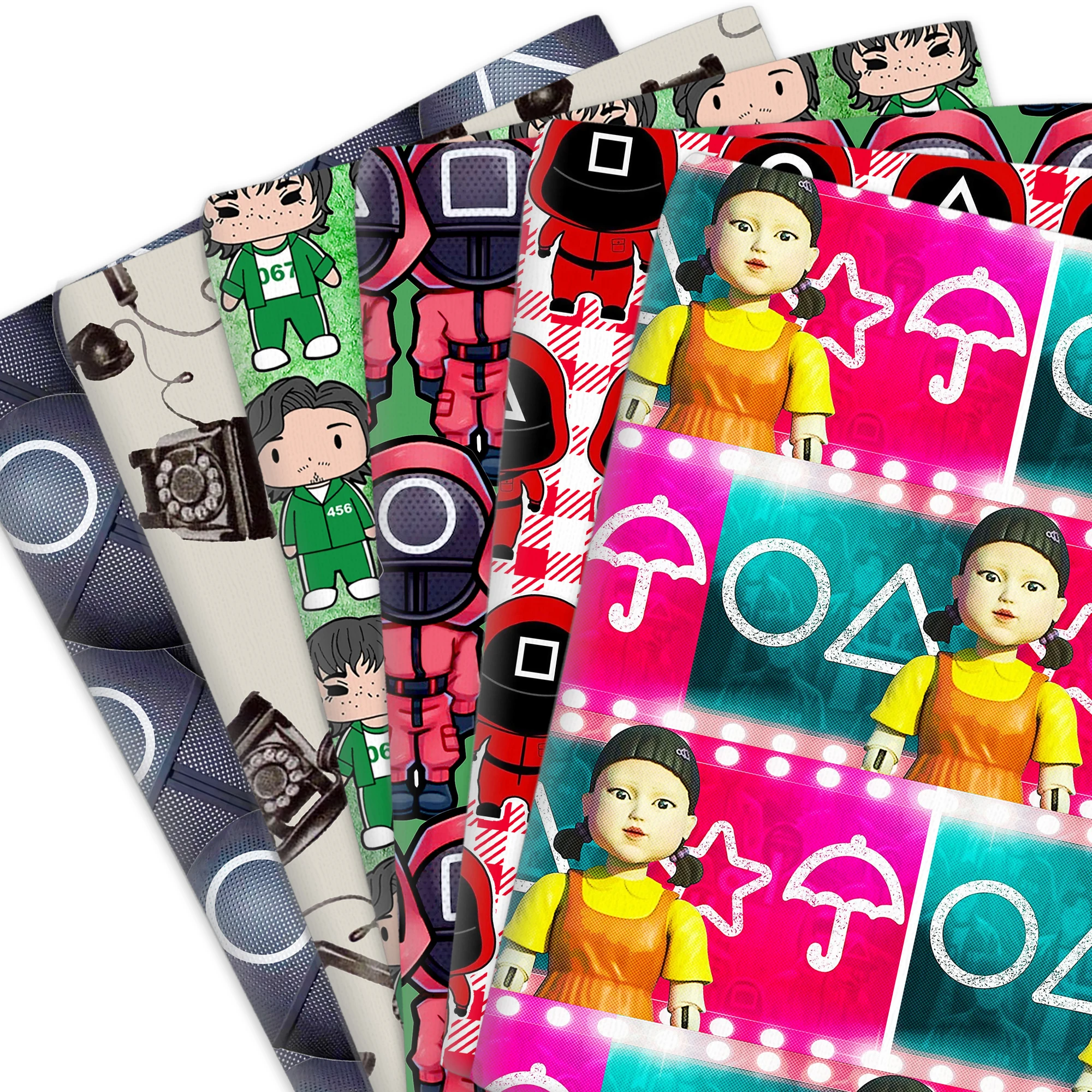 Cartoon Game Cotton Fabric Hot DIY 140x50cm Handmade Sewing Patchwork Quilting Baby Dress Home Sheet Printed Kids | Дом и сад