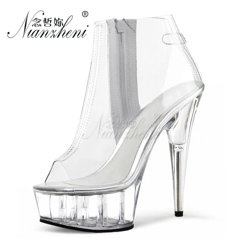 6 Inches Crystal Rransparent Platform 
