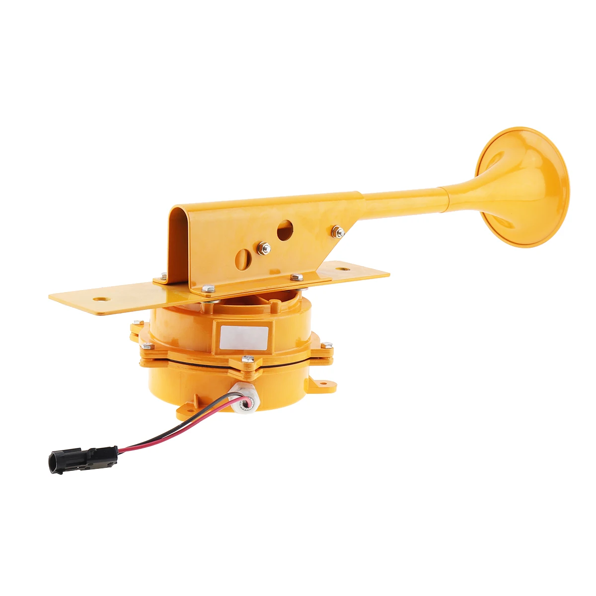 12V / 24V 1280DB Super Loud Train Air Horn Single trumpet No Need Compressor for Truck Boat Train Lorry Vehicle Car