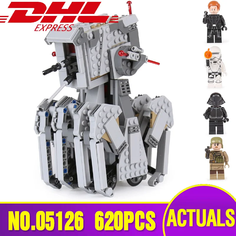 

05126 Star Plan Wars Compatible With 75177 The First order scout Walker Set Building Blocks Bricks Assembly Kids Christmas Toys