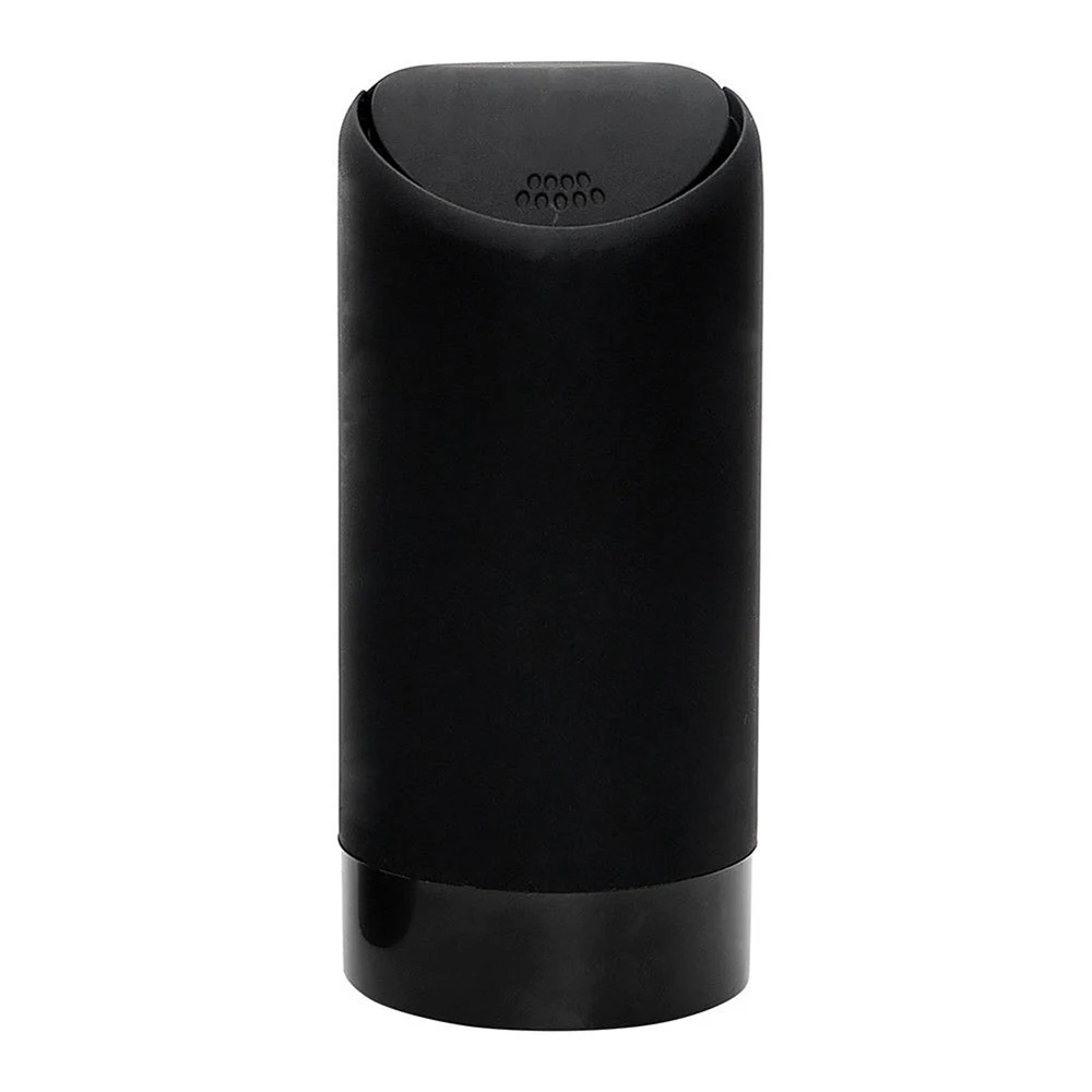 Rubbish Box Garbage Cup Creative Auto Rubbish Dustbin Trash Can Desktop Car Organizer Black/White Mini