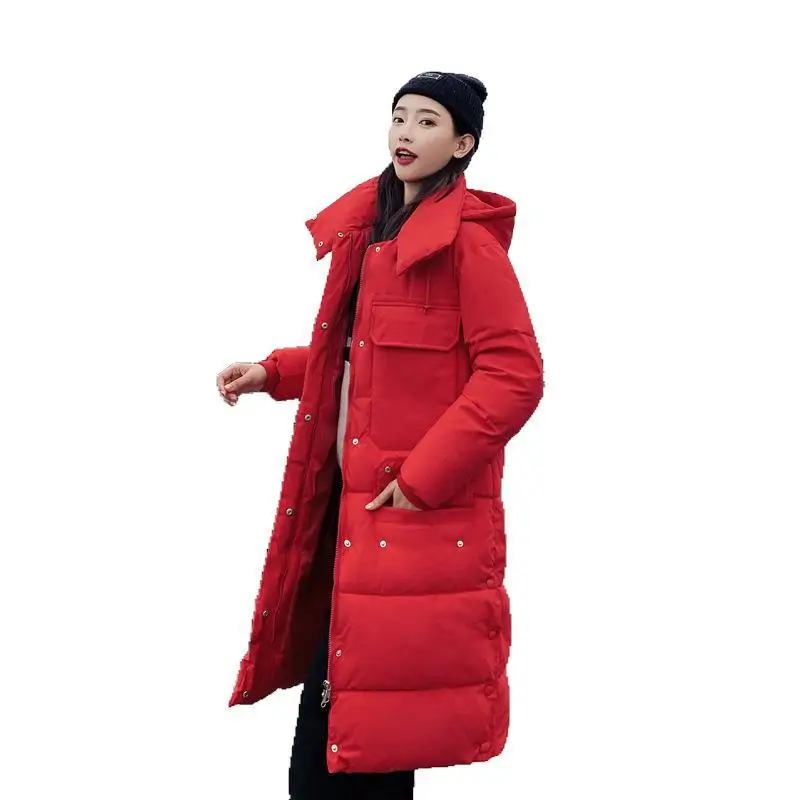 

AliExpress Elegant Korean-style WOMEN'S Wear Long Sleeve Hooded Slim Women's Cotton-padded Clothes Cotton Coat