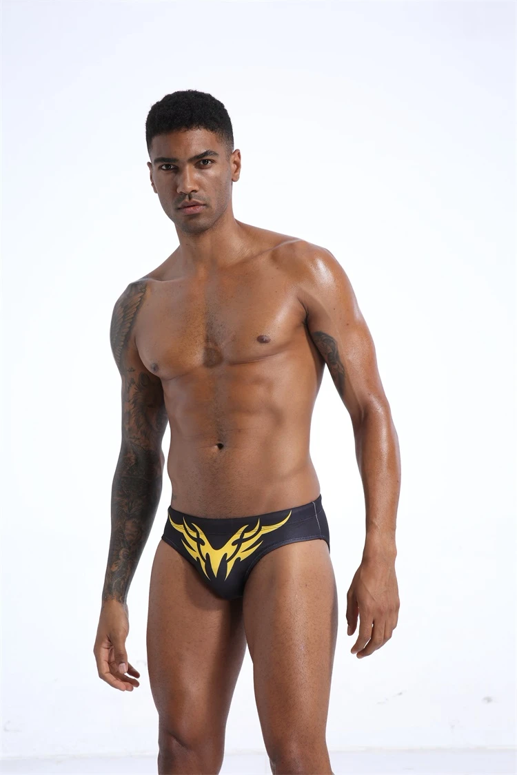Men Swimming Briefs Swimwear Sexy Low Waist Quick Dry Beach Surfing Shorts Swim Trunks Bathing Swimsuit For Men Sunga Masculina