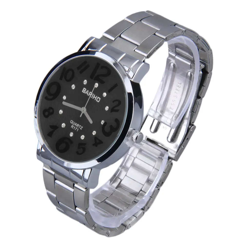 Наручные часы BARIHO R171 повседневные Роскошные Кварцевые аналоговые из нержавеющей
