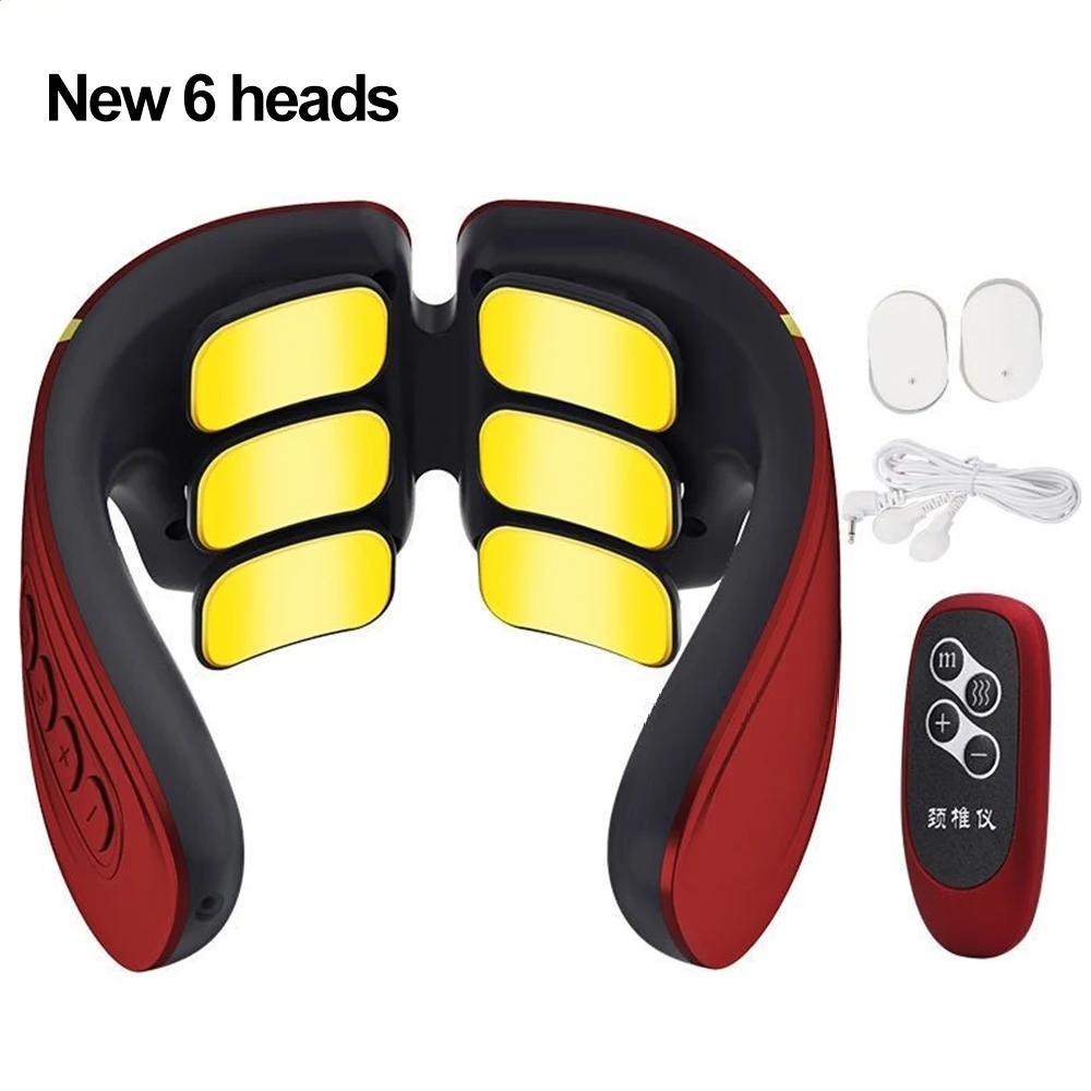 Electric Neck Massager Smart Neck And Back Massager Cervical Body Massage Electric For Back Pain Relief Tool Massage Relaxation