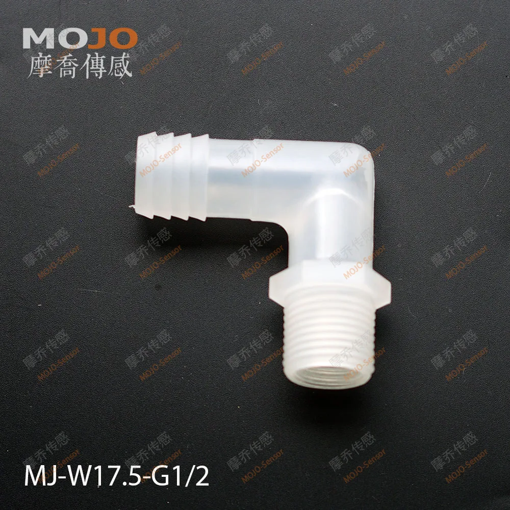 

2020 Free shipping MJ-W17.5-G1/2 10 pieces Elbow male thread nipple connector