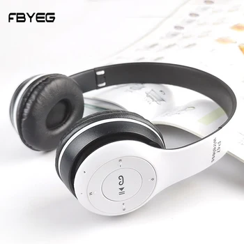 

FBYEG Wireless Bluetooth Headphone HiFi Stereo Headset With Microphone Earphone Supports SD Cards For PS4 Smartphones And Tablet