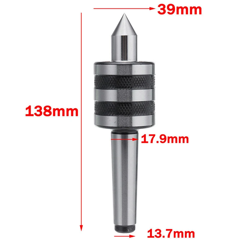 1* MT2 роторный токарный станок живой Центр Токарный конус Морзе тройной подшипник Замена