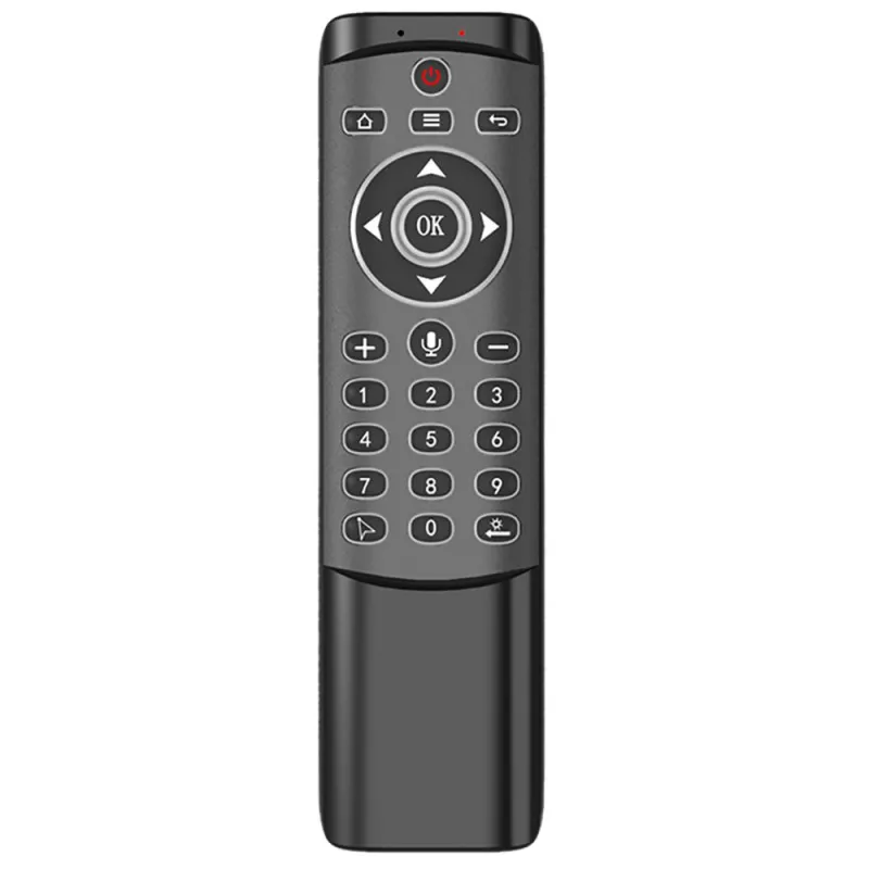 

MT1 2.4G Backlit Voice Infrared Digital Remote Control Fly Air Mouse 2.4G Smart Voice Remote Control for Android TV Box Drop