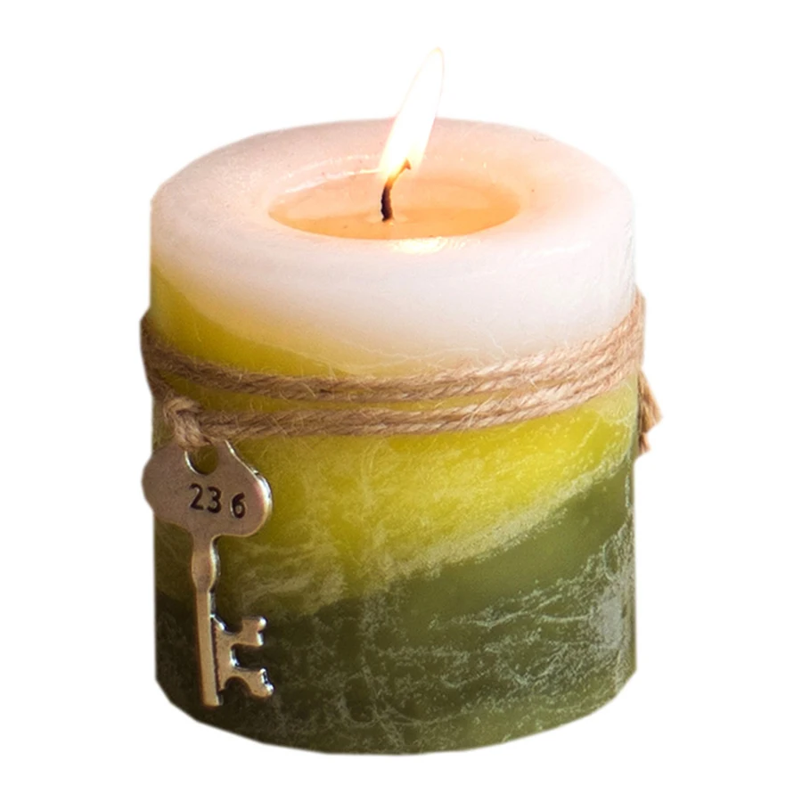 Винтаж ключ ремесло свечи в виде единорогов Свадебные украшения Праздник