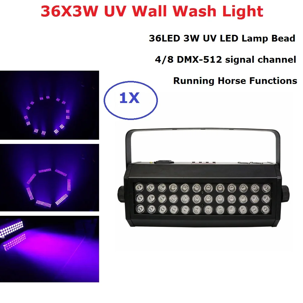 36 светодиодный светильник для дискотеки УФ-фиолетовый s Dj 120 Вт сценический