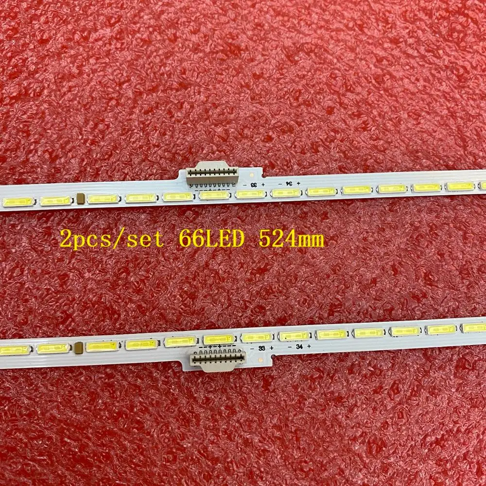 Фото 2 шт./компл. 66 светодиодный 534 мм светодиодный фонарь для LG 49UH850V 49 V16 ASL 2475 2474 6922L-0194A LC490EQH DJ F1 №3