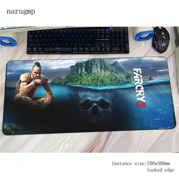 

far cry padmouse Professional accessory 90x40cm mouse pad Domineering gaming enterprise rubber mats keyboard mouse mat gamer