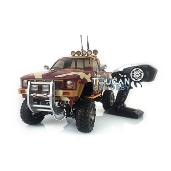 شراءمقياس RC HG في المخزون الأمريكي 1/10 موديل P417 بيك اب الشرق الأوسط 4*4 سيارة سباق زاحف راديو 2.4G