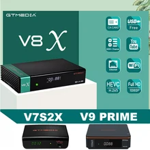 Новейшая модель; Gtmedia V8X приемное устройство Gtmedia V7 S2X обновлен V7S2X DVB-S2/S2X GTmedia V9 Prime H.265 HD и встроенным модулем Wi-Fi Новейшая модель; Gtmedia V8X приемное устройство Gtmedia V7 S2X обновлен V7S2X DVB-S2/S2X GTmedia V9 Prime H.265 HD и встроенным модулем Wi-Fi
