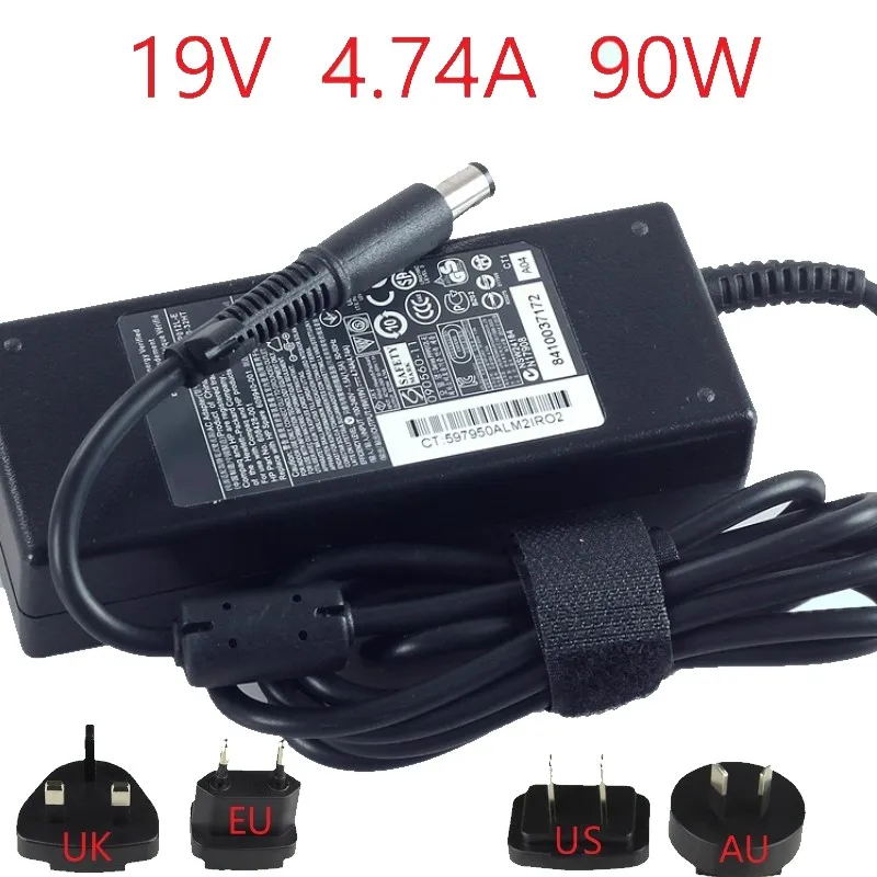Оригинальное зарядное устройство 90 Вт 19 в 4 74 А для ноутбука подходит HP Pavilion DV4 DV5 DV7