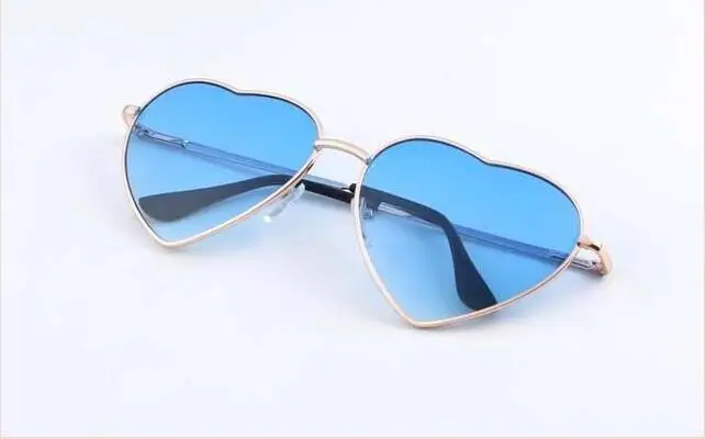 Солнцезащитные очки "сердце" - Цвет линз: 7