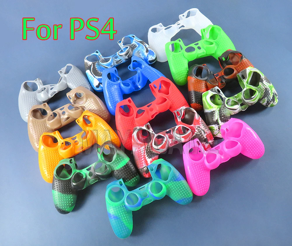 15 шт. нескользящий Силиконовый чехол для контроллера Sony Dualshock PS4 DS4 Slim Pro
