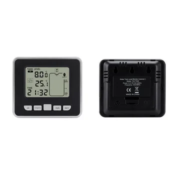 

Ultrasonic Water Tank Liquid Depth Level Meter Sensor with Temperature Monitor