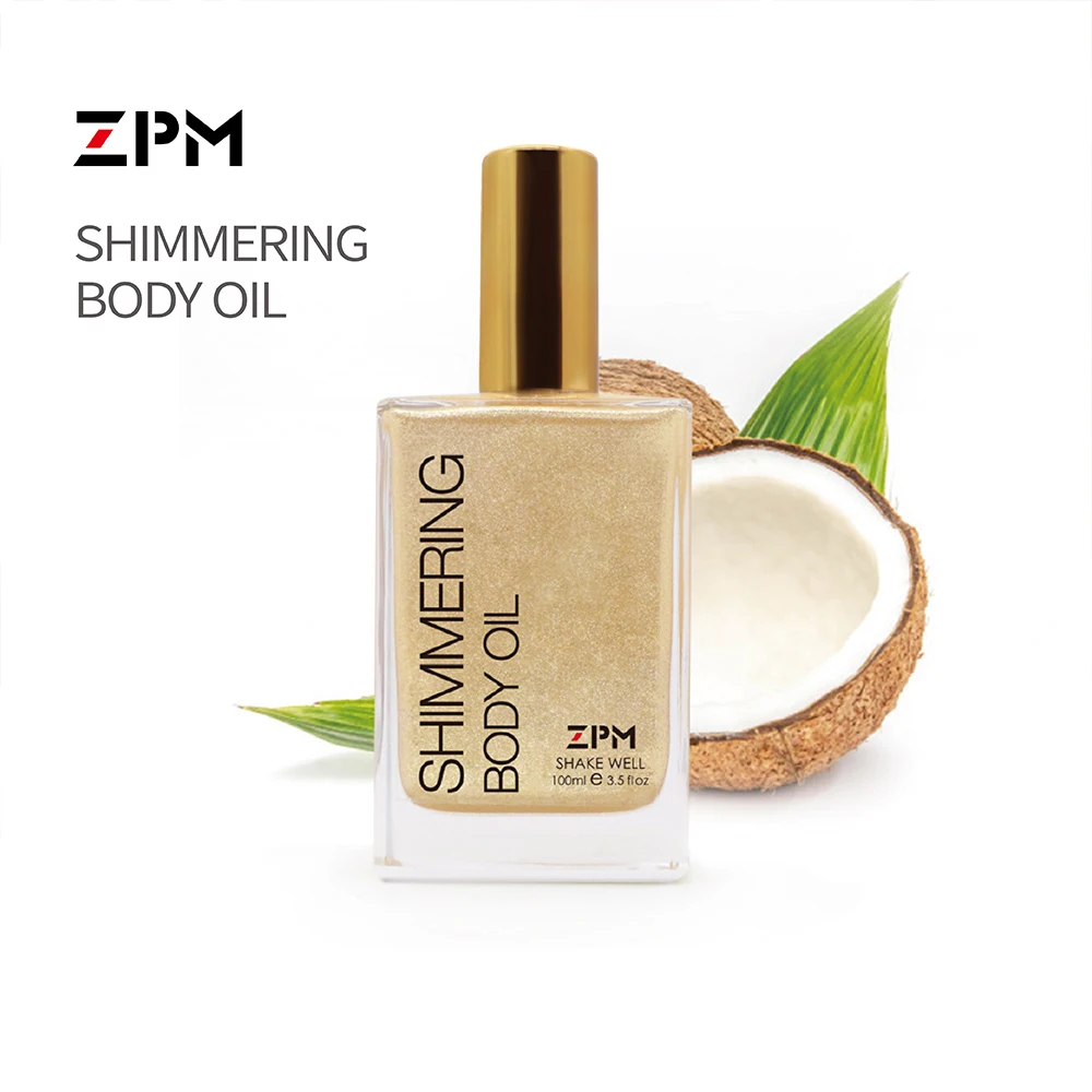 Многофункциональное увлажняющее масло для тела ZPM Luxe с бронзовым лосьон загара