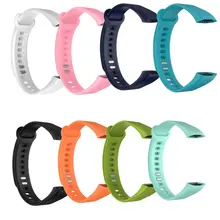 Colorful Replacement Wrist Band Watch Strap Silicone Rubber Watchband Smart Accessories for Huawei Honor Band 3 Smart Bracelet
