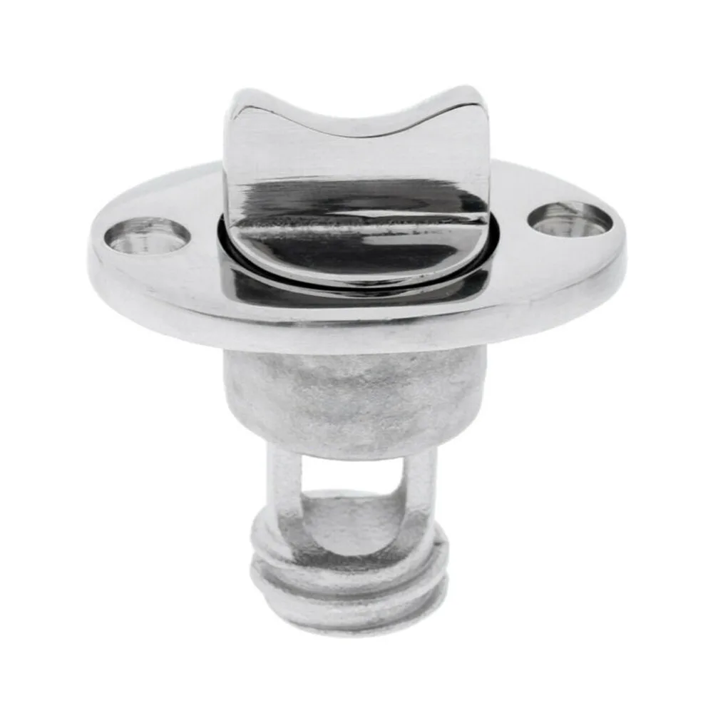 

2.5cm High Polished Boat Drain Plug Stainless Steel Marine Transom Boat Parts Accessories Marine Hardware