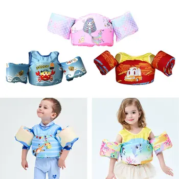 

Kids Swimming Floating Vest Cute Cartoon Swim Learning Floatation Vest Jacket for Children Boys Girls Weighing 31-5lb