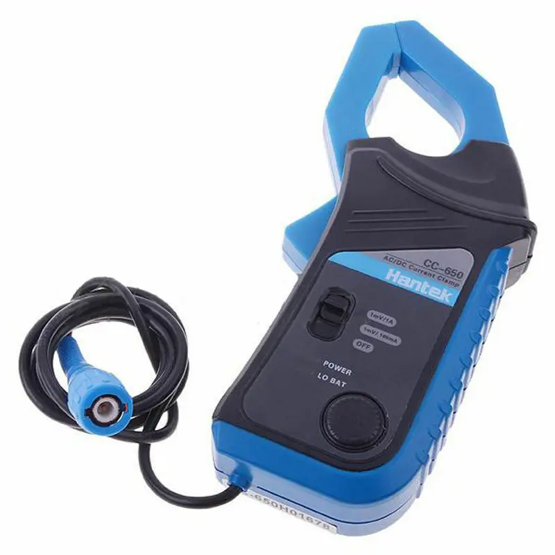 Hantek CC650 AC/DC Clamp Meter Current Sensor 400Hz 1mV/10mA BNC