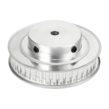 

uxcell XL40 6mm 8mm 12mm 20mm 25mm Bore Timing Idler Pulley Synchronous Wheel Silver Tone XL40 6mm Bore