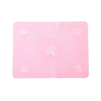 40*30cm Silicone Knead Dough Pad Bakery Scale Anti-slip Mat Kitchen Supplies