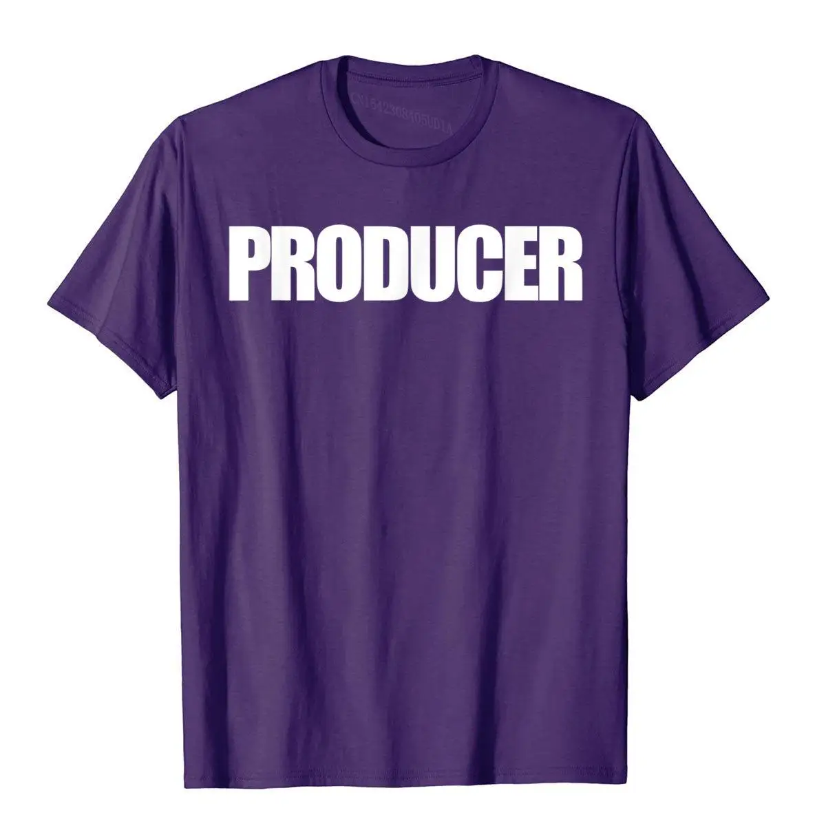 PRODUCER T-Shirt Film or Music Production On Set ID__B14210purple