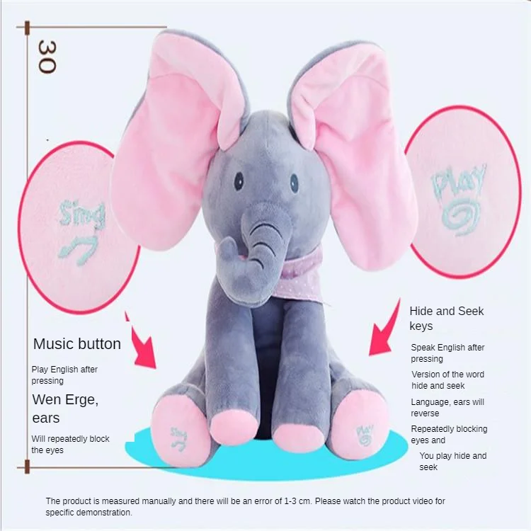 peek a boo elephant video